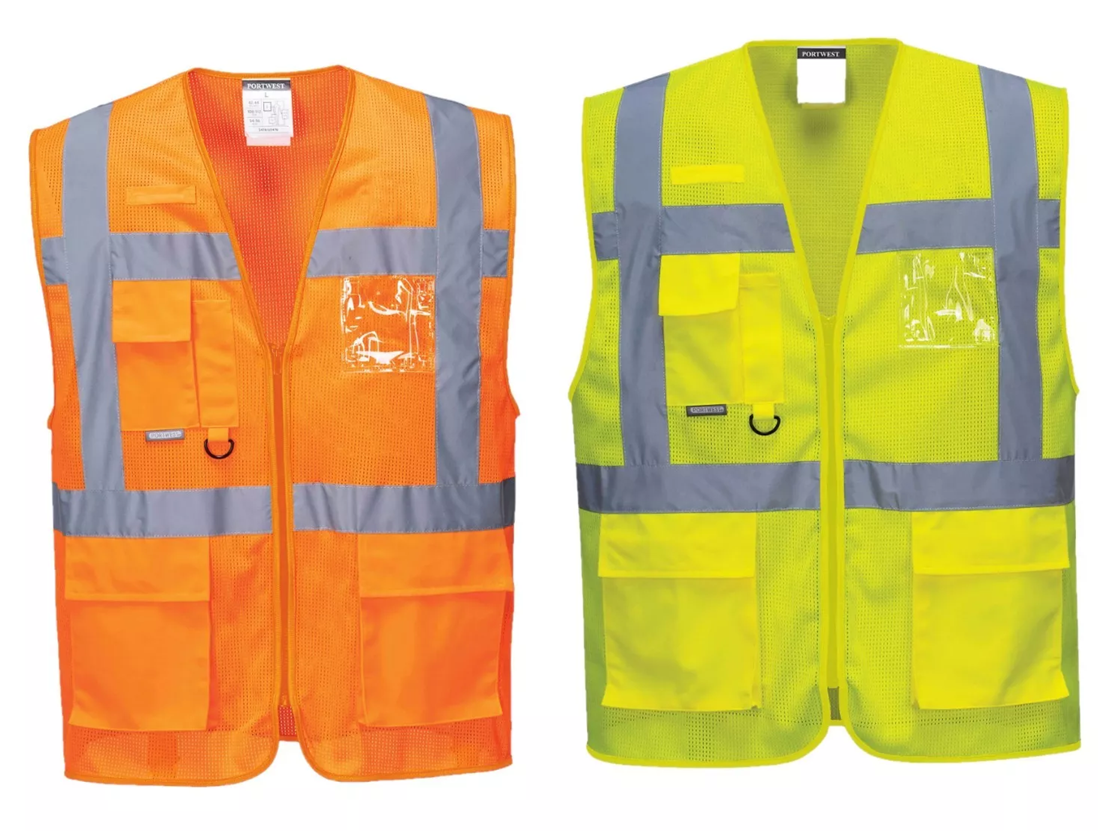 GILET DE CHANTIER HV MULTIPOCHE